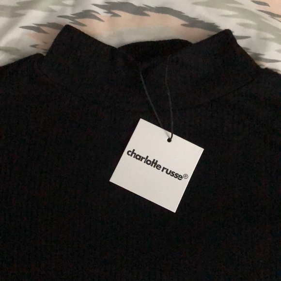 Black ribbed bodysuit - Picture 2 of 5